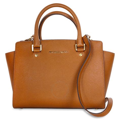 michael kors selma saffiano medium bag|selma saffiano leather satchel.